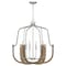 Quoizel Challis 6-Light Antique Nickel Chandelier CIS5028AN - alternate 5